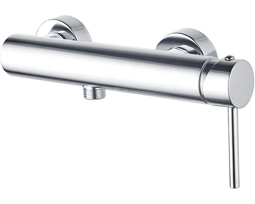 Kovová sprchová baterie pro montáž na stěnu