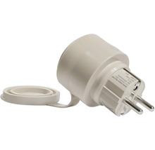 Zásuvka Shelly Outdoor Plug S Gen3 s ochrannou kontaktní zástrčkou