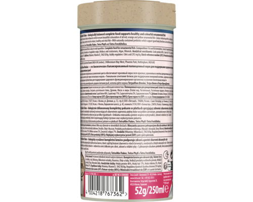 TetraMin Flakes dóza s krmivem pro ryby, 52 gramů