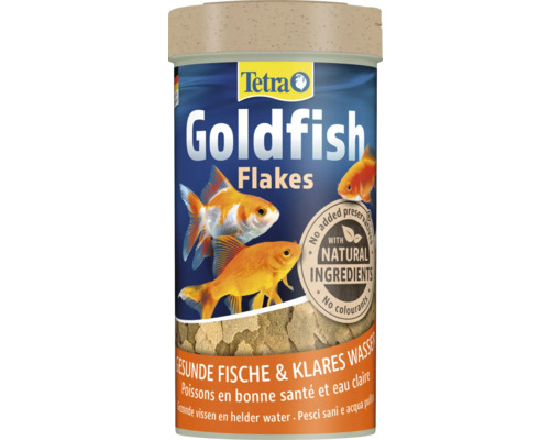 Krmivo pro akvarijní ryby Tetra Goldfish vločkové 250ml Krmivo pro ryby Tetra Goldfish Flakes, balení