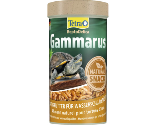 Tetra ReptoDelica Gammarus krmivo pro vodní želvy