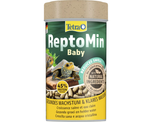 Tetra ReptoMin Baby krmivo pro želvy dóza