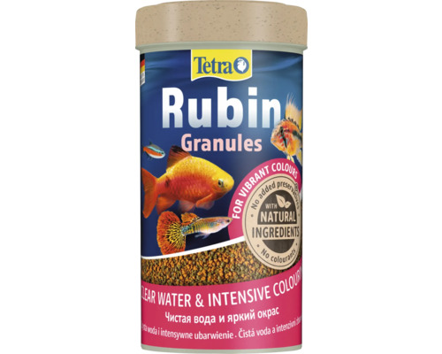 Granule pro ryby Tetra Rubin v dóze