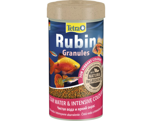 Krmivo pro ryby granulované Tetra Rubin Granules 250ml Konzerva granulovaného krmiva pro ryby Tetra Rubin