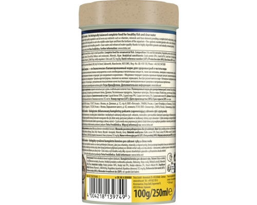 Tetra Granules krmivo pro ryby pro zdravé ryby a čistou vodu, 100 gramů