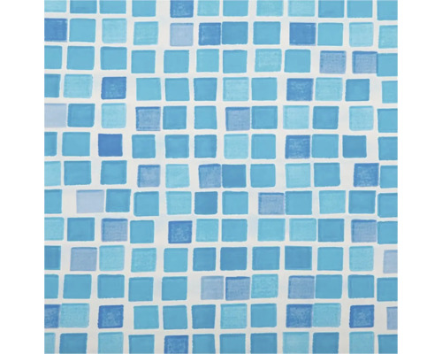 Bazénová fólie Mosaic pro bazén 5,5 m x 3,7 m x 1,2 m Vzor mozaikových dlaždic s čtvercovými modrými dlaždicemi