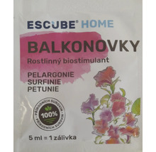 Balení rostlinného biostimulantu Escube Home Balkonovky