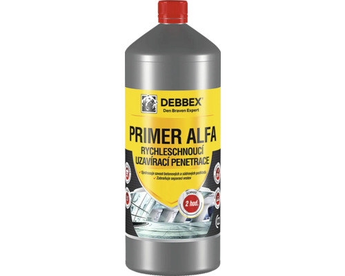 Penetrace DEN BRAVEN Primer Alfa rychleschnoucí 1 l Debbex Primer Alfa rychleschnoucí penetrace