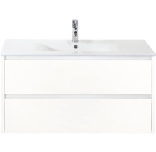 Umyvadlová skříňka se dvěma zásuvkami a baterií