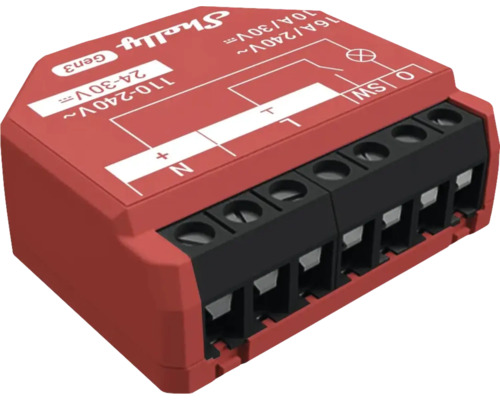 Relé inteligentní domácnosti Shelly Gen3