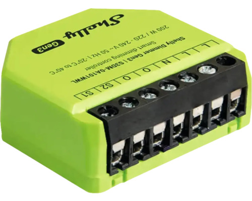 Chytrý stmívač Shelly Dimmer Gen3