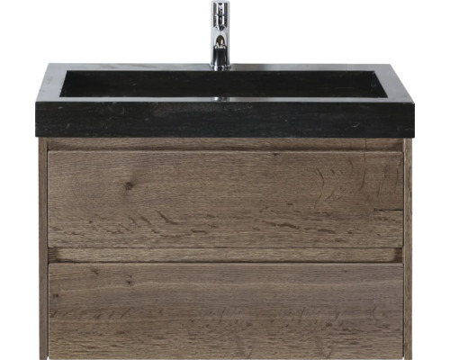 Skříňka pod umyvadlo se dvěma zásuvkami, umyvadlem a baterií