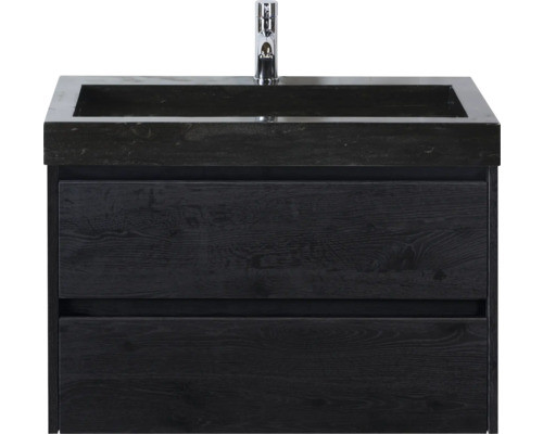 Umyvadlová skříňka se dvěma zásuvkami a baterií