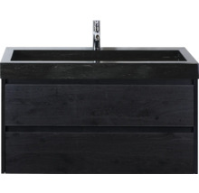 Skříňka pod umyvadlo se dvěma zásuvkami a baterií