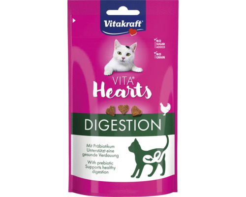 Vitakraft Vita Hearts Digestion pochoutka pro kočky
