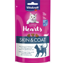 Vitakraft Vita Hearts Skin and Coat krmivo pro kočky v sáčku
