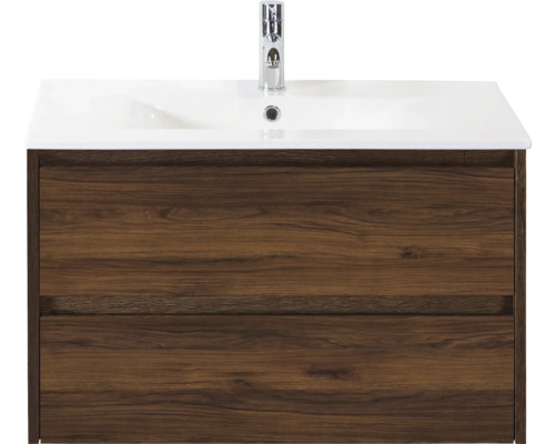 Skříňka pod umyvadlo se dvěma zásuvkami, umyvadlo a vodovodní baterie