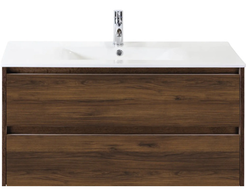 Skříňka pod umyvadlo s umyvadlem a baterií