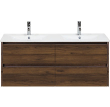 Skříňka pod umyvadlo se čtyřmi zásuvkami a dvěma bateriemi