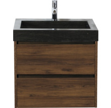 Skříňka pod umyvadlo se dvěma zásuvkami a umyvadlem