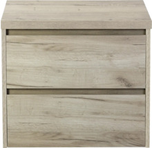 Skříňka pod umyvadlo se dvěma zásuvkami