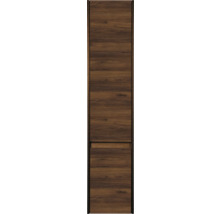 Úzká vysoká skříňka s dřevěným vzhledem