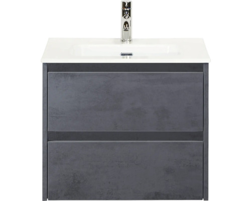 Skříňka pod umyvadlo s umyvadlem a baterií