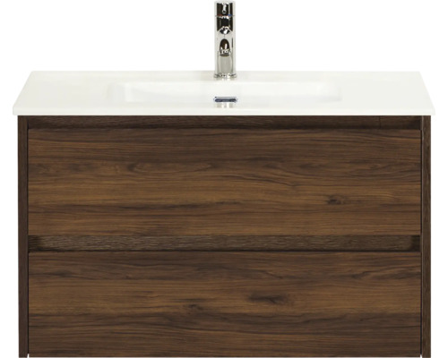 Skříňka pod umyvadlo se dvěma zásuvkami, umyvadlo a vodovodní baterie