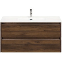 Skříňka pod umyvadlo se dvěma zásuvkami a umyvadlem na desku