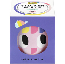 Role se samolepkami "Face it" 4m, 816 samolepek