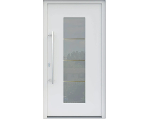 Vchodové dveře ARON 3141-1 110L bílé