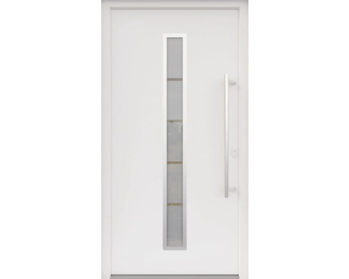 Vchodové dveře ARON 3161-1 100P bílé