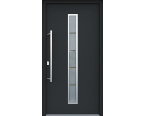 Vchodové dveře ARON 3161-1 100L antracit