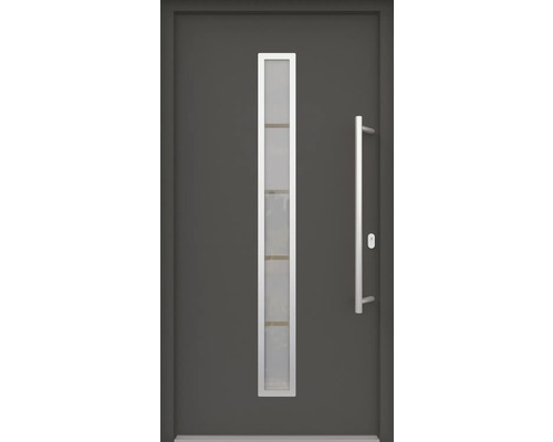 Vchodové dveře ARON 3161-1 100P antracit