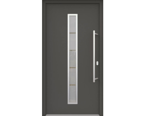 Vchodové dveře ARON 3161-1 110P antracit