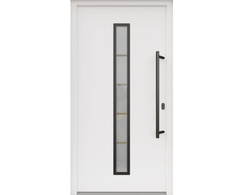 Vchodové dveře ARON 3171-1 100P bílé