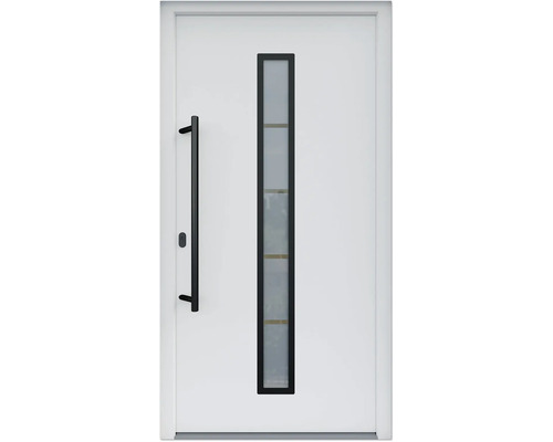 Vchodové dveře ARON 3171-1 110L bílé