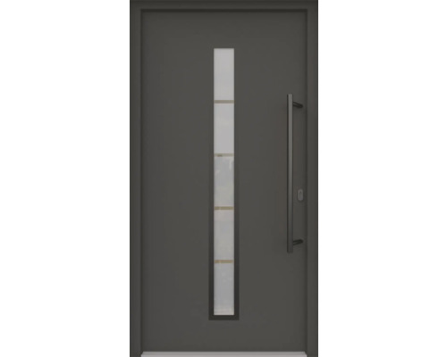 Vchodové dveře ARON 3171-1 100P antracit