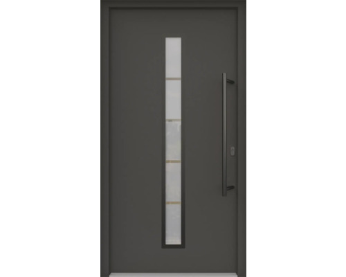 Vchodové dveře ARON 3171-1 100P antracit