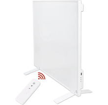 Bílý radiátor s dálkovým ovládáním