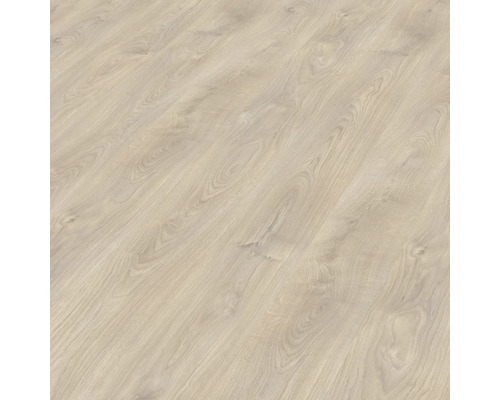Světlá laminátová podlaha s dřevěnou strukturou