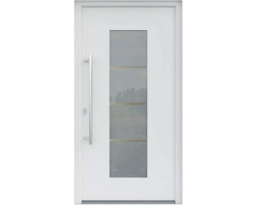 Vchodové dveře ARON 3141-2 100L bílé