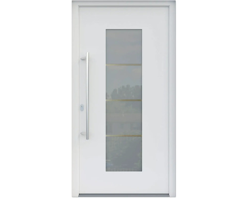 Vchodové dveře ARON 3141-2 100L bílé