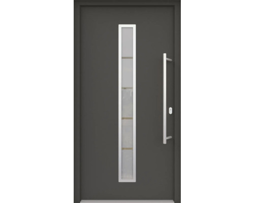Vchodové dveře ARON 3161-2 100P antracit