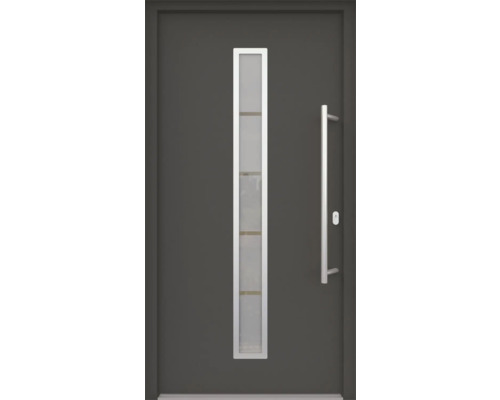 Vchodové dveře ARON 3161-2 110P antracit