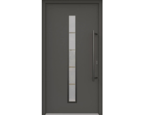 Vchodové dveře ARON 3171-2 110P antracit