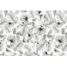 Vzor s tropickými listy