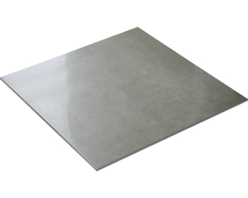 Jednotlivá šedá podlahová dlaždice