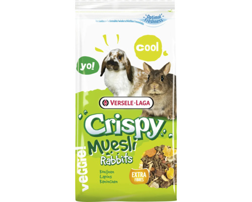 Krmivo pro králíky Versele-Laga Crispy Muesli 1 kg Versele Laga Crispy Müsli krmivo pro králíky