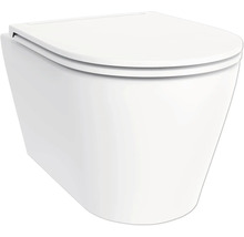 Závěsný záchod s víkem